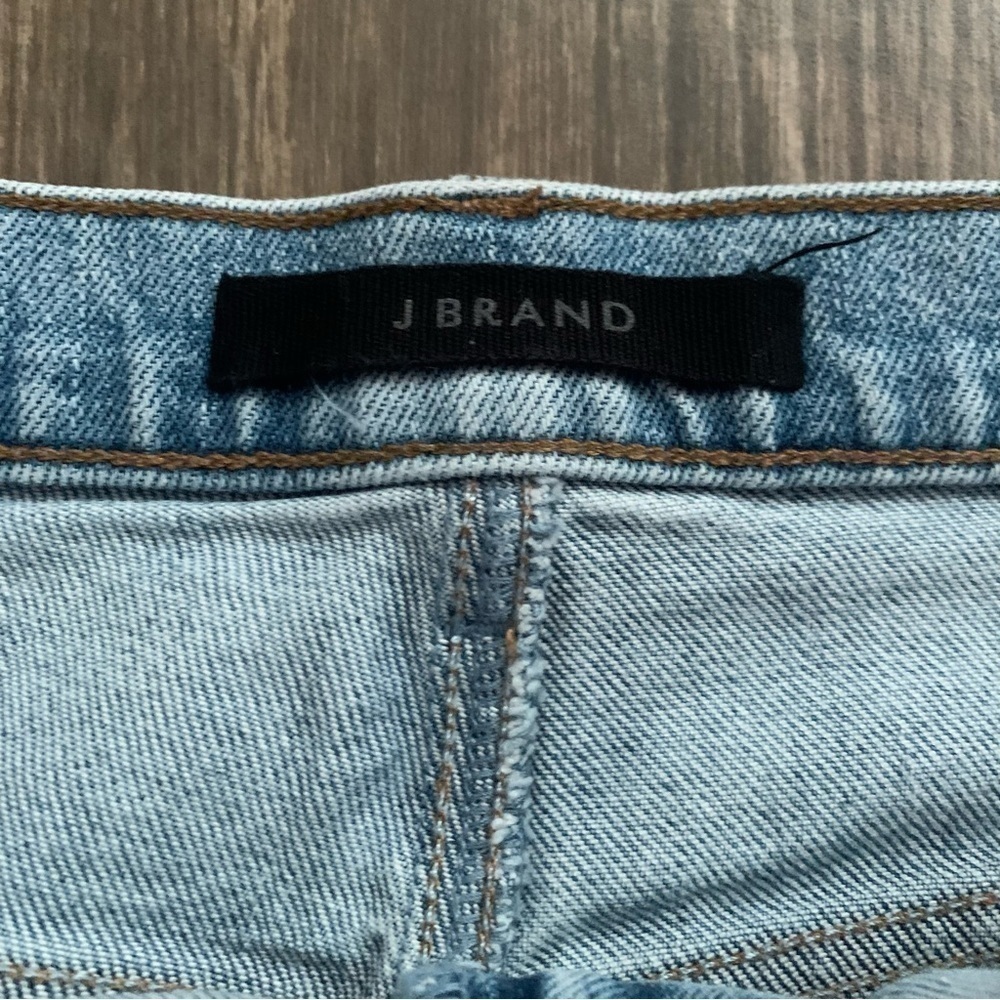 J Brand 1212 Runway High Rise Slim Straight Jeans in Achieve Havoc Sz 28 - Picture 8 of 10